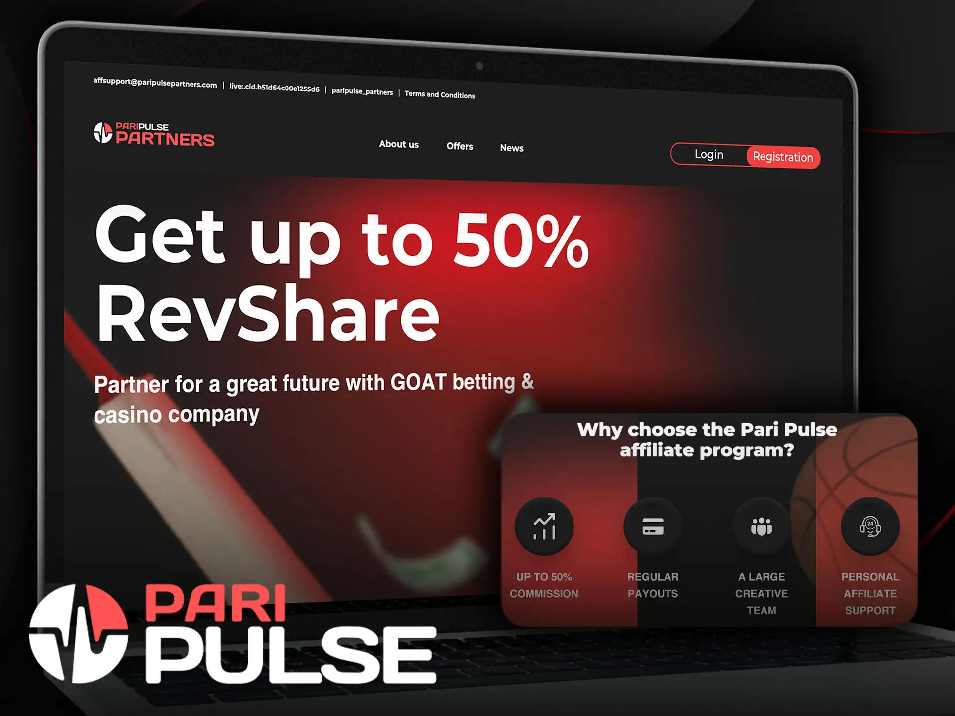 Join the PariPulse affiliate program and earn with us.