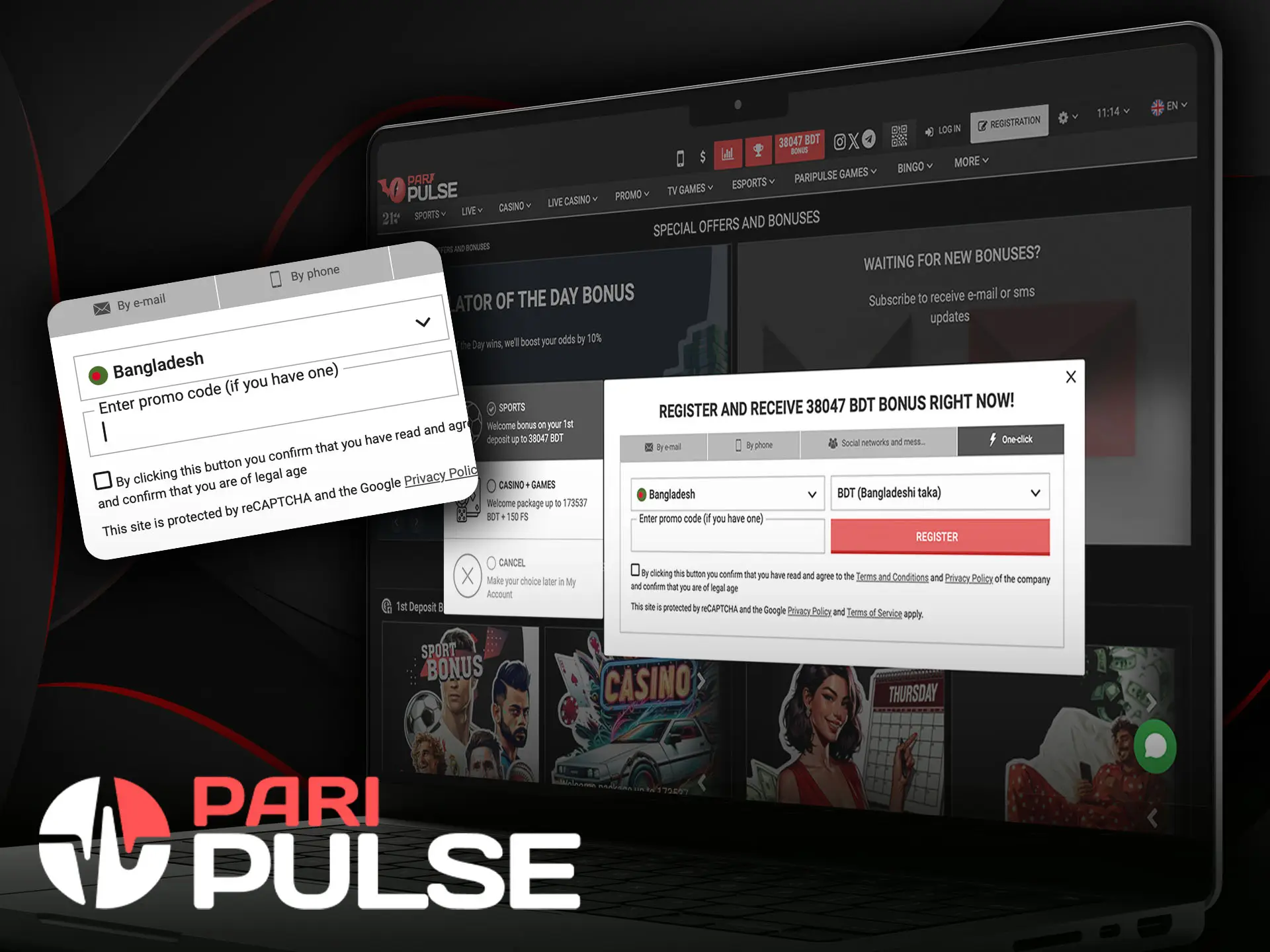 Pick up a promo code for prizes from PariPulse as a bonus.