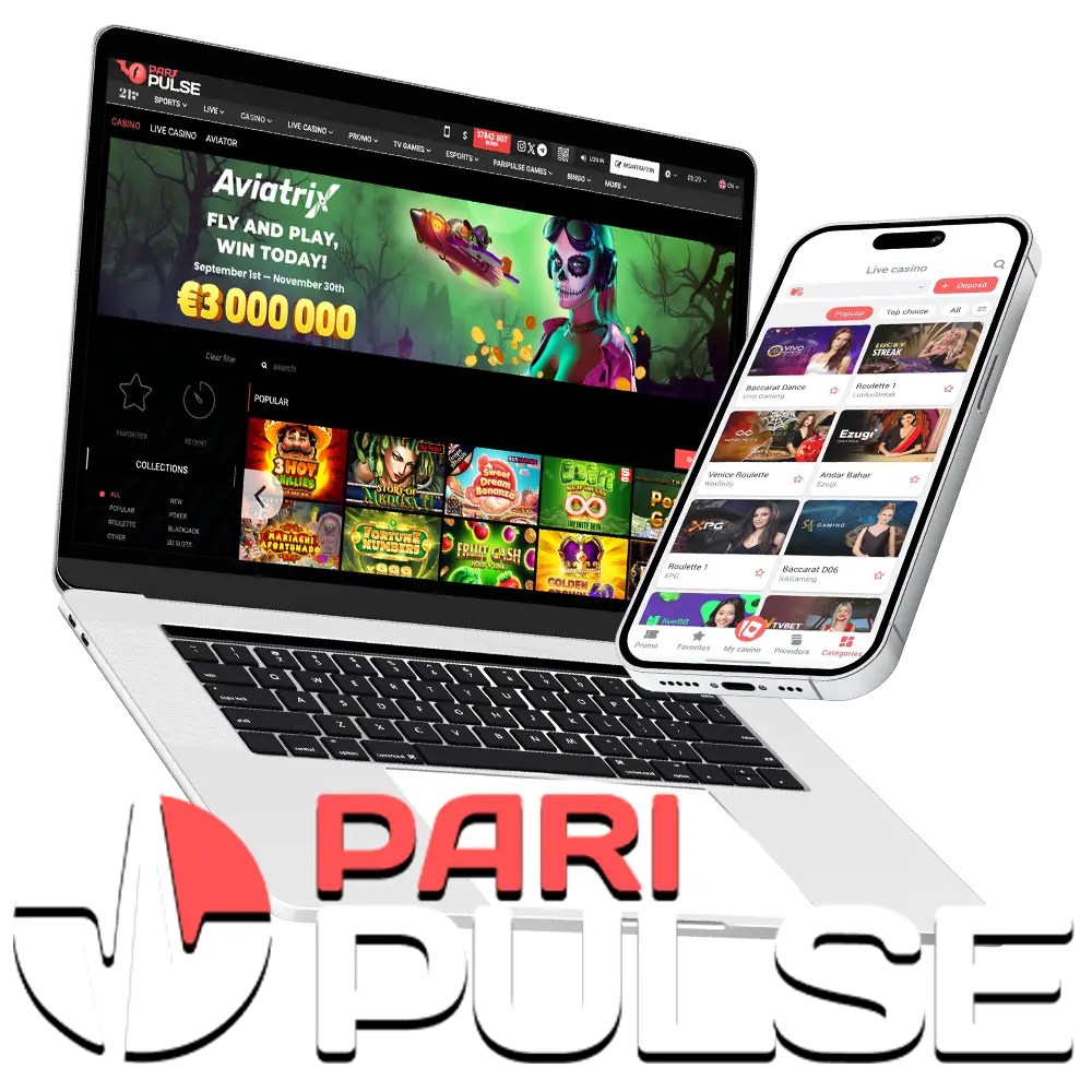 Bet on your favorite casinos and increase your wallet with PariPulse.