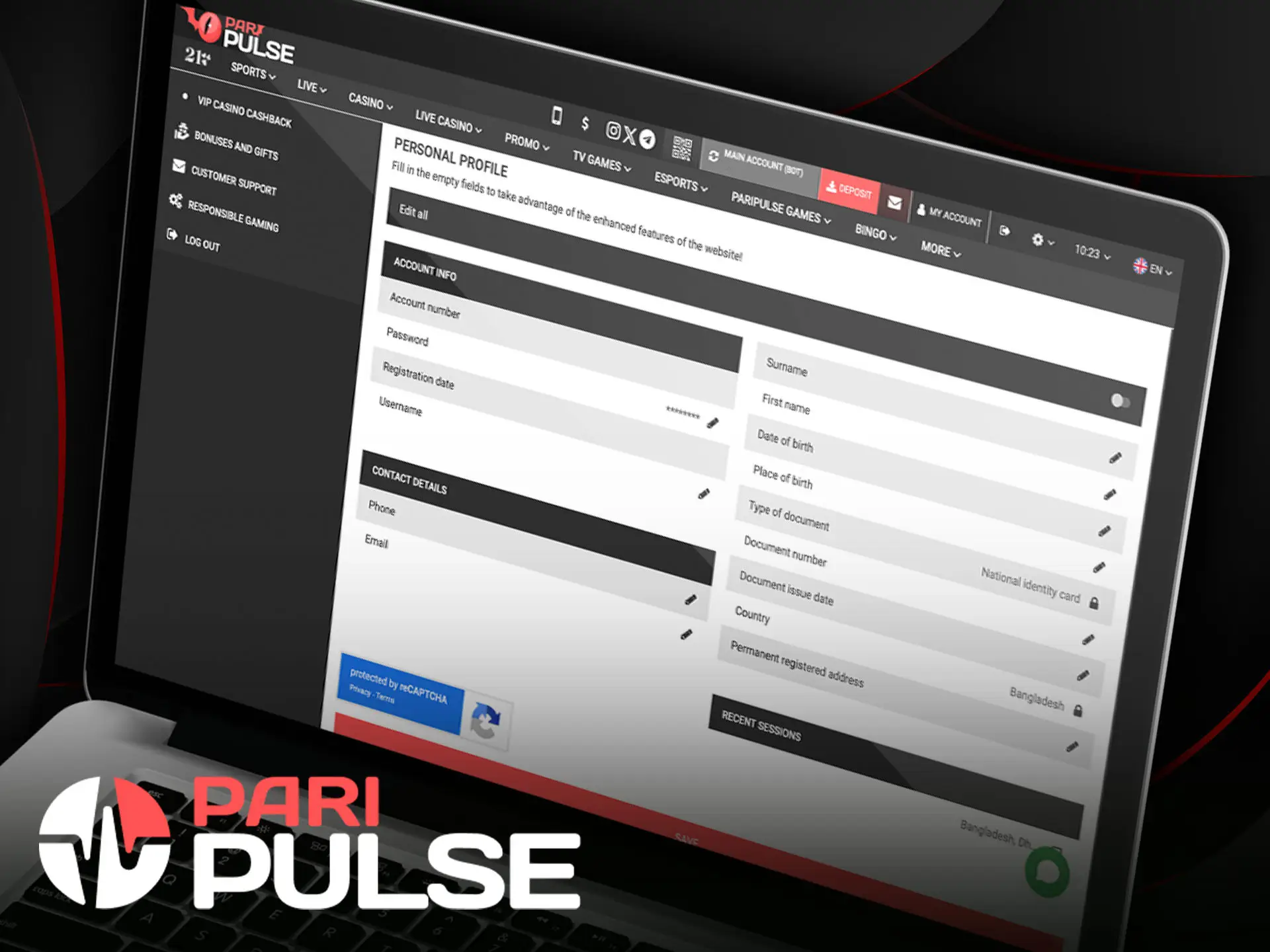 Verify your PariPulse account to use all the features.