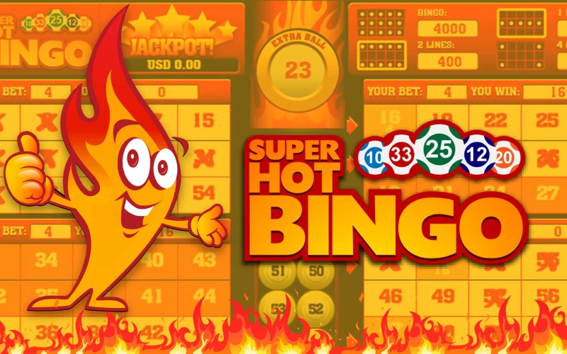 Get in on the action with Super Hot Bingo at PariPulse.
