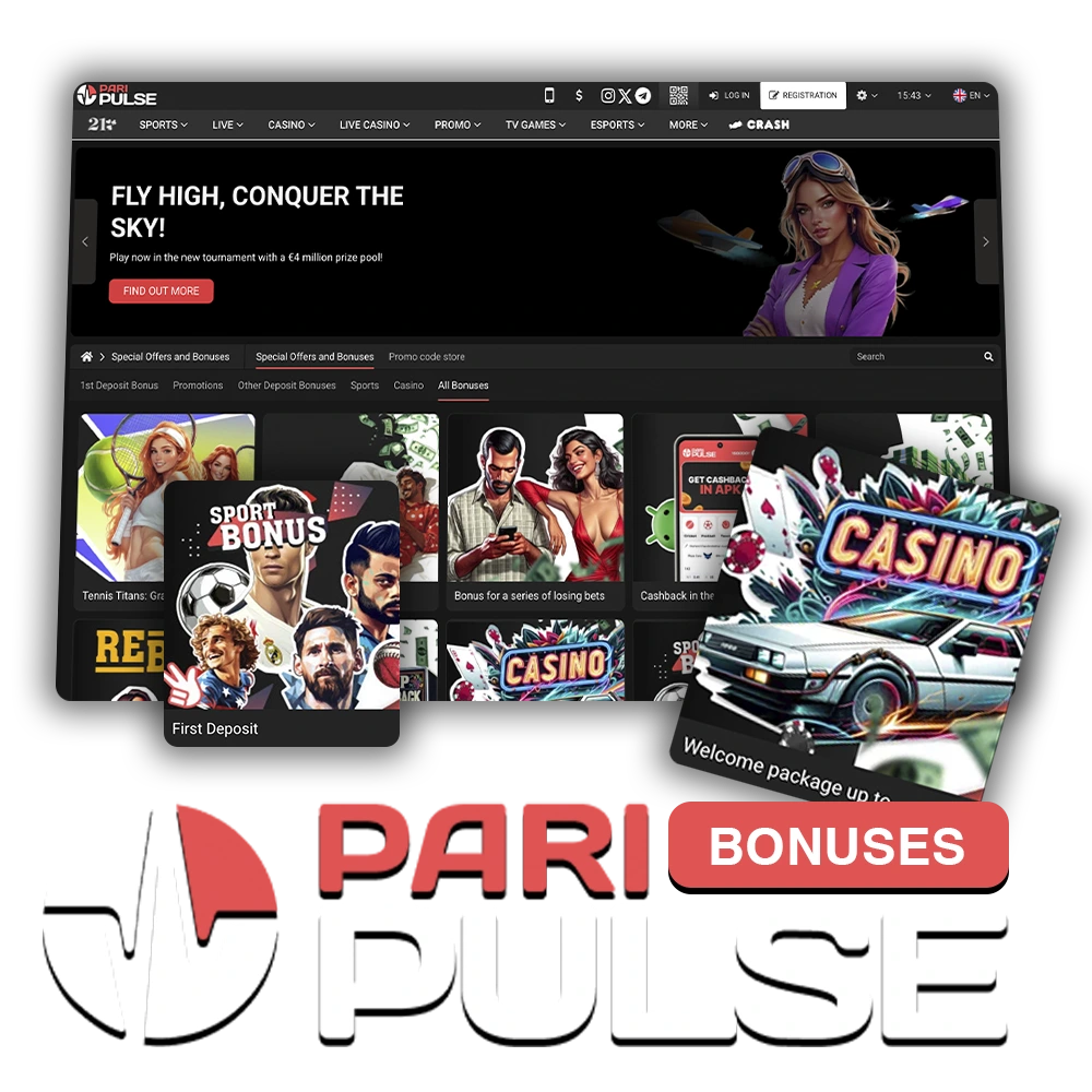 Discover PariPulse bonuses and promotions in Bangladesh.