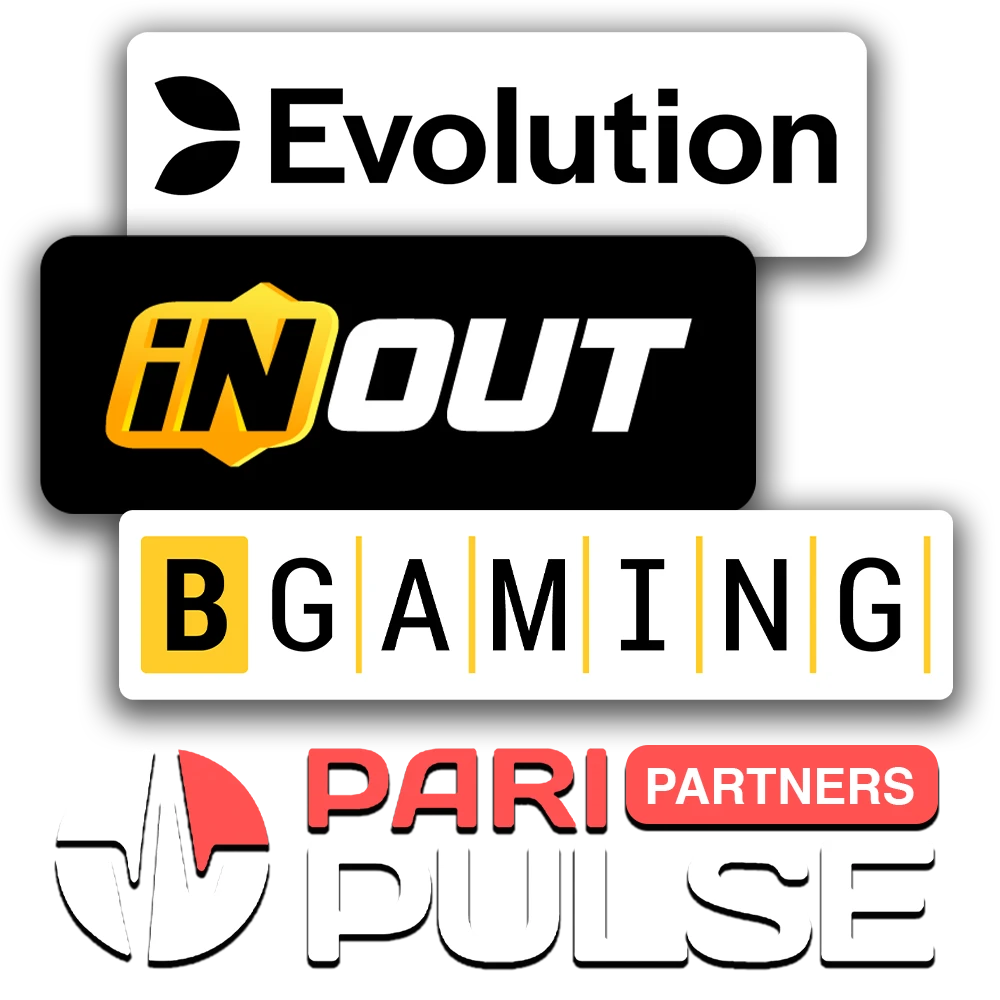 PariPulse working with top-tier game providers.